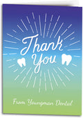 Shine Bright Thank You Folding Card