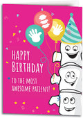 Aligned Birthday Folding Card