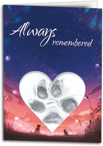 Always Loved Die-Cut Folding Card