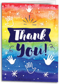 Chiro Confetti Thank You Thank You Folding Card