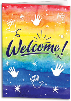Chiro Confetti Welcome Welcome Folding Card
