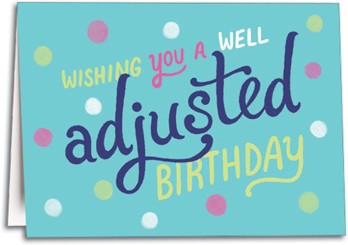 Birthday Dots Birthday Folding Card