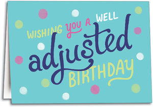 Birthday Dots Birthday Folding Card