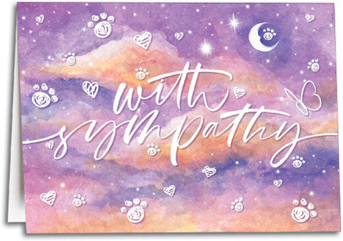 Loving Clouds Folding Card