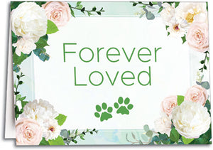 Forever Florals Customisable Folding Card