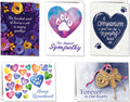 Nonpersonalised Sympathy Folding Card Assortment #24 (50pk)