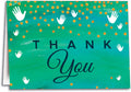 Dots and Hands Thank You Customisable Folding Card