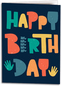Bold Birthday Customisable Folding Card