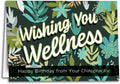 Wellness Foliage Customisable Folding Card