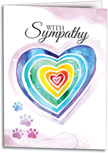 Held In Your Heart Customisable Folding Card