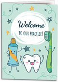 Fresh Friends Welcome Customisable Folding Card