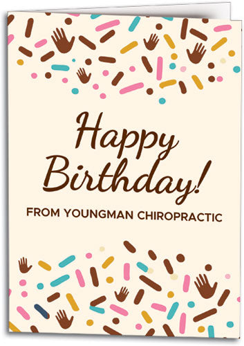 Sprinkled With Fun Customisable Folding Card