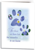 Flower Prints Sympathy Folding Card