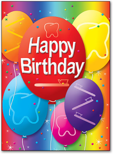 Happy Birthday Folding Card