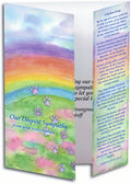Rainbow Bridge Bookmark Sympathy Card
