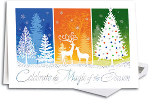 Magical Season Deluxe Folding Card