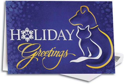 Midnight Pets Folding Card