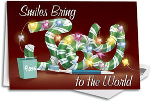 Smiles Bring Joy Deluxe Folding Card - FCL03691