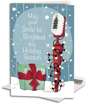 Tree Brush Deluxe  Folding Card