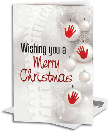 Holiday Hands Deluxe Folding Card