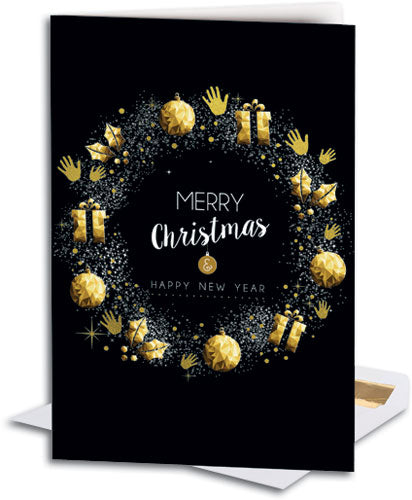 Chiro Wreath Folding Card