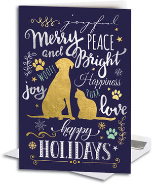 Cheerful and Bright Deluxe Folding Card