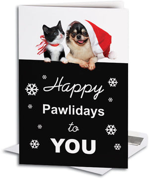 Paws to Celebrate Large Folding Card Semi-Custom