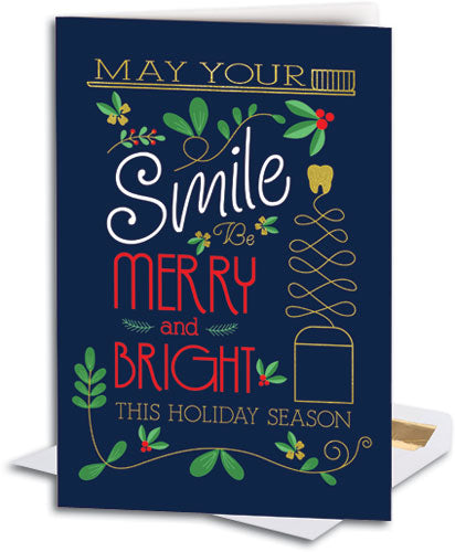 Merry Wishes Deluxe Folding Card