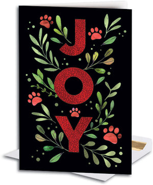 Paws of Joy Premium Folding Card