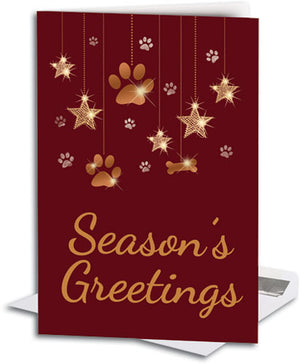 Shining Ornaments Large Folding Card Semi-Custom