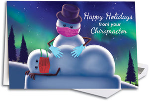 Snowman Adjustment Folding Card