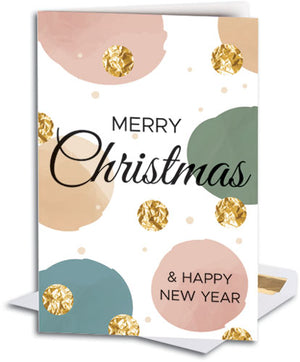 Pastel Holiday Large Folding Card Semi-Custom