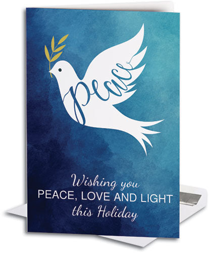 Peaceful Dove Traditional Folding Card