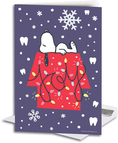 Snowy Sky Deluxe Folding Card