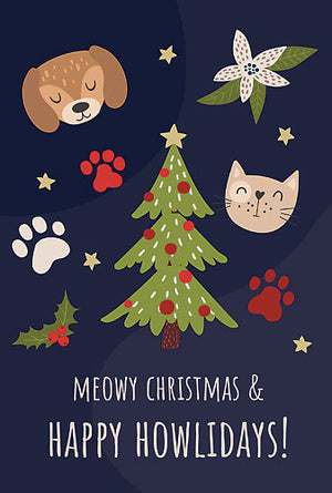 Pawliday Fun Large Folding Card Semi-Custom