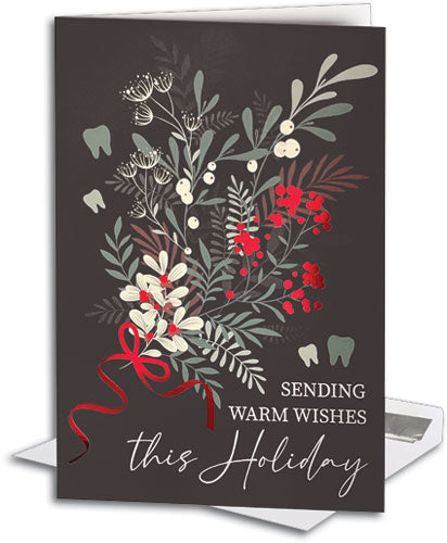 Holiday Bouquet Folding Card