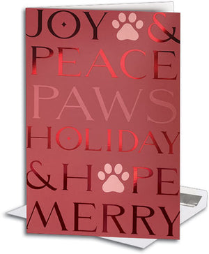 Paw Tone Deluxe Folding Card