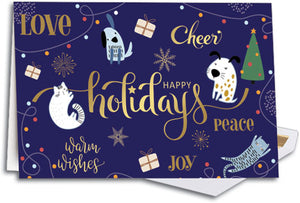 Seasonal Animals Deluxe Folding Card