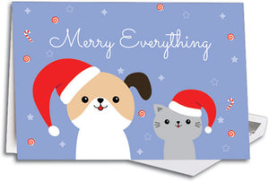 Merry Pals Traditional Folding Card