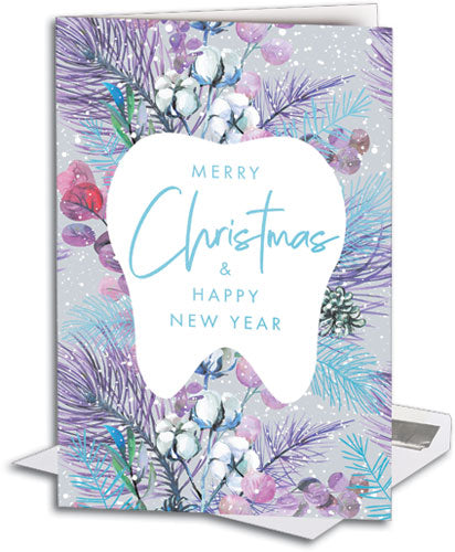 Winterberry Holiday Deluxe Folding Card