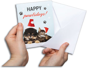 Pawliday Presents Pop Up Card Notesized Folding Card