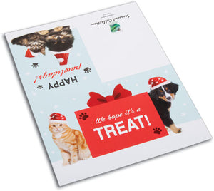 Pawliday Presents Pop Up Card Notesized Folding Card