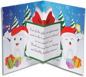 Tooth Pals Presents Pop Up Card Notesized Folding Card