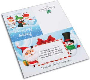 Holiday Friends Popup Card Notesize Folding Card