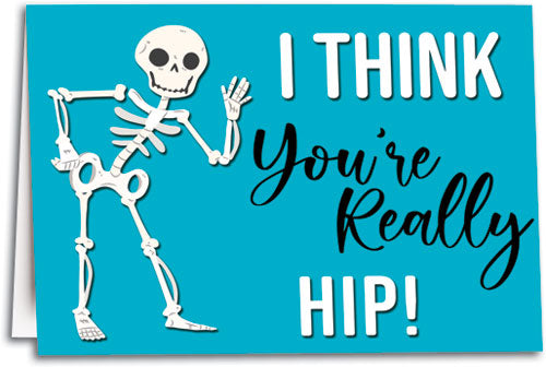 You Are Hip Intra Office Greeting Note Card