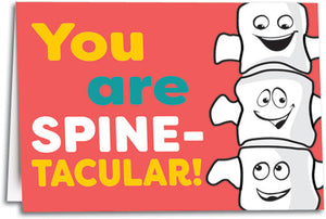 You Are Spinetacular Intra Office Greeting Note Card