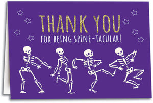 Spine Thank You Intra Office Greeting Note Card