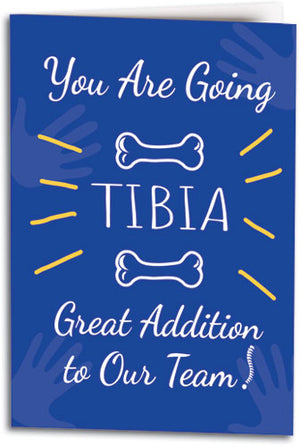 Team Tibia Intra Office Greeting Note Card