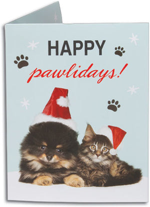 Pawliday Presents Pop Up Card Notesized Folding Card