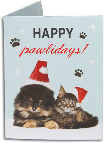 Pawliday Presents Pop Up Card Notesized Folding Card